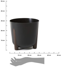 Kvetináč MOSS ECO II 30 cm čierny