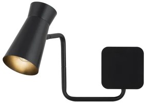 Argon 8880 - Nástenné svietidlo LORD 1xE14/7W/230V čierne