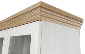 Tempo Kondela Vitrína, sosna nordická/dub divoký, ROYAL W4D