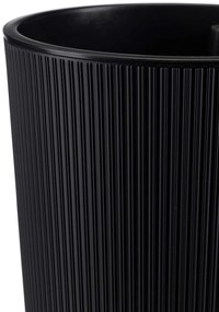 PLASTOVÝ KVETINÁČ URBANIKA ECO 19,5X36,5 CM ČIERNA