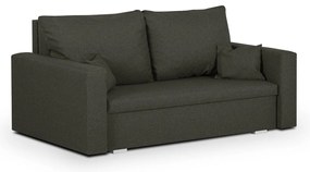 Pohovka pre 2 osoby s funkciou spania MONDI Tmavošedá