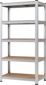Regál 200x60x40 cm pozinkovaný 5-policový, nosnosť 875 kg