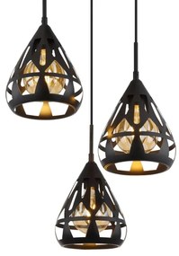 Globo 15889-3H - Luster na lanku HASSAN 3xE27/40W/230V