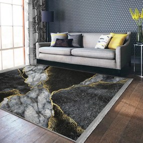 Čierny koberec 160x230 cm - Mila Home