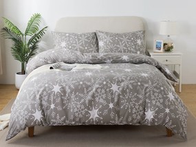 XPOSE® Predĺžené bavlnené Renforcé obliečky JON - sivé