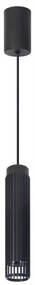 Luster na lanku VERTICAL 1xGU10/8W/230V čierna