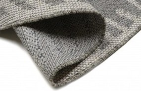 TA Koberec 4902 ŠEDÉ KOLESO ARRUBA Rozmer: 100x100 cm