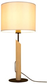Stolová lampa Colette Grey 1xE27 Max.60W Čierna/sivá Farbená borovica/čierna/sivá