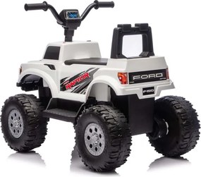 Elektrické autíčko Ford F-150 Raptor biele