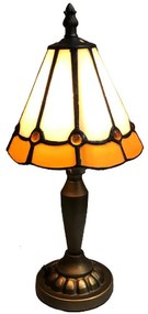 Tiffany lampa na nočný stolík vitráž Prezent 91 32*16