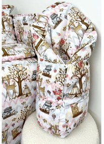 INTERMEDIC SK | Obliečka na zavinovačku Lesík 120x37 cm – 100 % bavlna, šnurovanie, lesný motív