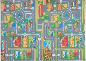 TA Koberec B-529 FLANNEL PRINTED Sivý Obdĺžnikový Rozmer: 200x300 cm