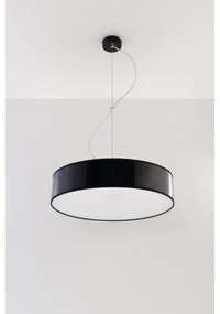 Luster na lanku ARENA 45 3xE27/60W/230V čierna