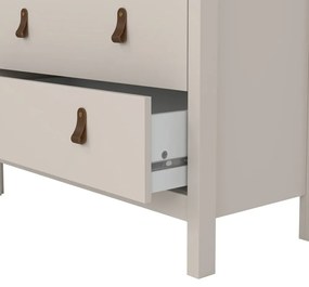Sivobéžová komoda 82x99x38 cm Madrid – Tvilum