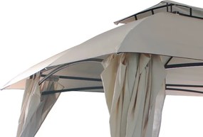 Hawaj Zahradný altán Leonardo 3 x 3 m