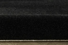 Detský koberec LIMA M138A čierny / biely