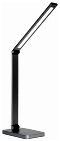 Platinet LED Stolná lampa s bezdrôtovou nabíjačkou LED/10W/230V čierna PL0650