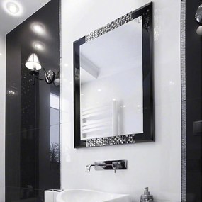 Zrkadlo Attika Silver Rozmer: 80 x 120 cm