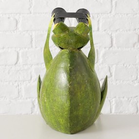 Záhradná kovová figúrka Fredo, 31x31 cm, zelená