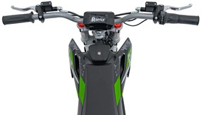 Elektrický detský PIT BIKE s batériovým motorom - zelený