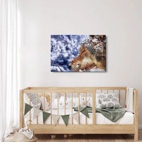 Obraz vlka (90x60 cm)