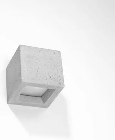 Sollux SL.0991 - Nástenné svietidlo LEO 1xG9/40W/230V betón