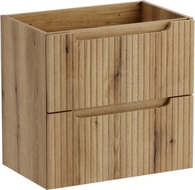 Závěsná skříňka pod umyvadlo Nova 82-60-40-2S dub coast evoke