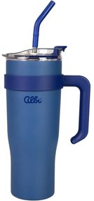 Albi Nehrdzavejúci termohrnček XXL 1200 ml, modrá