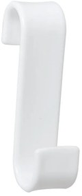Erga Neo, háčik na vykurovacie teleso, termoplast, biela, ERG-YKA-RY.HACZYK PVC WHITE