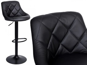Barová židle CYDRO BLACK černá