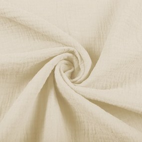 Biante Mušelínová plienka/dečka Nature MSN-080 Krémová 100x100 cm