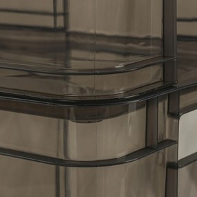 Keeeper Úložný box pre domácnosť aj dielňu, BRUNO M, 16L, 35 x 27 x 21 cm, dymový