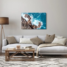 Obraz skál a mora (90x60 cm)