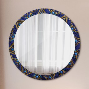 Okrúhle ozdobné zrkadlo Dekoratívna skladba fi 100 cm