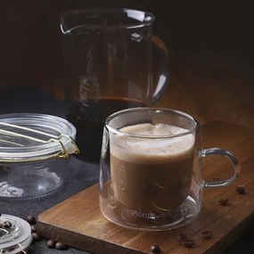 Sada dvoch šálok CEMBRA s dvojitým dnom ALL 932384 260 ml