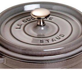 Staub Hrniec STAUB okrúhly 10 cm sivý 0,25l