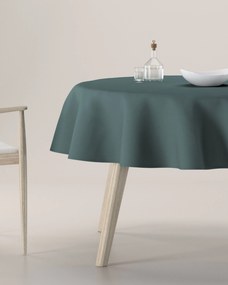 Obrus okrúhly farba produktu zelená látka polopriehľadný, zapletaná