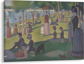 Obraz - Georges Seurat, A Sunday on La Grande Jatte, reprodukcia (70x50 cm)