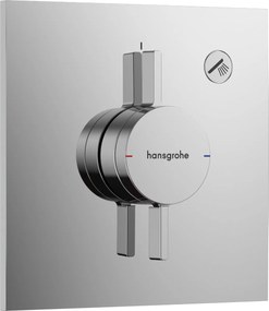 Hansgrohe DuoTurn E, batéria pod omietku pre 1 spotrebič, chrómová, HAN-75617000