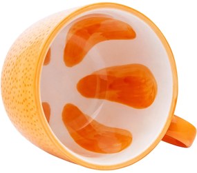 Altom Sada keramických jumbo hrnků Tropicanapomeranč 470 ml, 2 ks