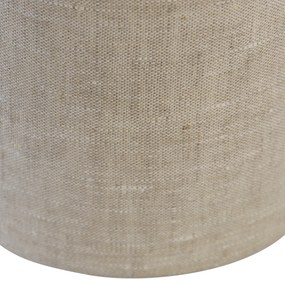 Tienidlo na lampu z látky svetlosivá 18/18/14