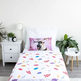 Bavlnené detské obliečky do postieľky 100x135 cm Frozen "Wind" – Jerry Fabrics