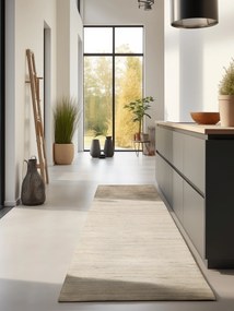 Hanse Home, Behúň Handloom 105961 Dhaka Beige, 80x200, béžová, chodba / predsieň