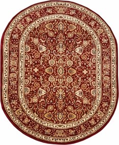 DC Koberec Orient ovál 007 červená Rozmer: 60×100 cm