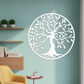 Drevený strom života na stenu kruh | SENTOP HDF0155