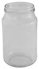 Sklenená zaváraninová fľaša v transparentnom farebnom prevedení s objemom 900 ml 31244
