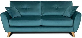 Pohovka ISLA 3P, zelená (velvet - GREEN)