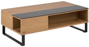Actona Konferenčný stolík Azalea - dub divoký / čierna