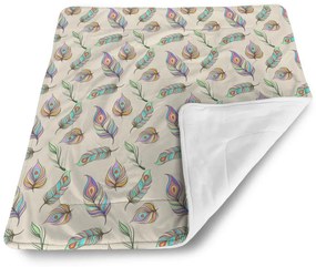 Sablio Deka pre bábätko Pávie pierka - 90x120 cm