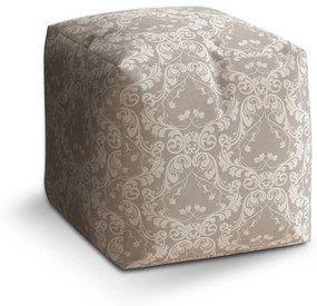 Sablio Taburet Cube Secesné noblesa: 40x40x40 cm